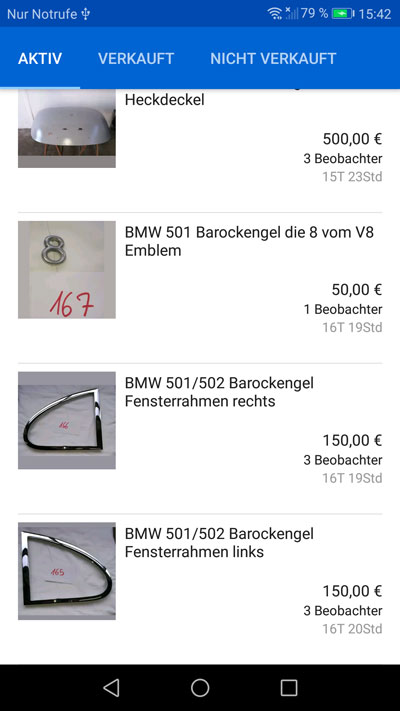 Nora Anders Oldtimer & Oldtimerteile Webshop